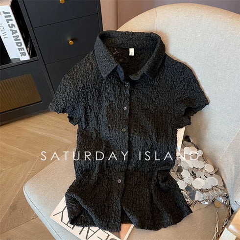 Collar Button Down Shirt